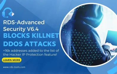 جدار حماية قوى لاكشاف اى تسلل مشبوة من الهكر داخل جهازك RDS Advanced Security Ultimate 7.4.10.28